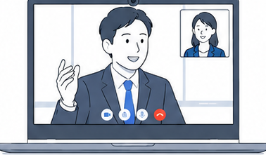 Zoom診断のイラスト