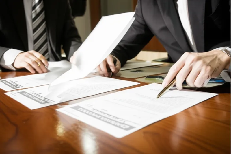 ヘルメットを着用した工場の作業員